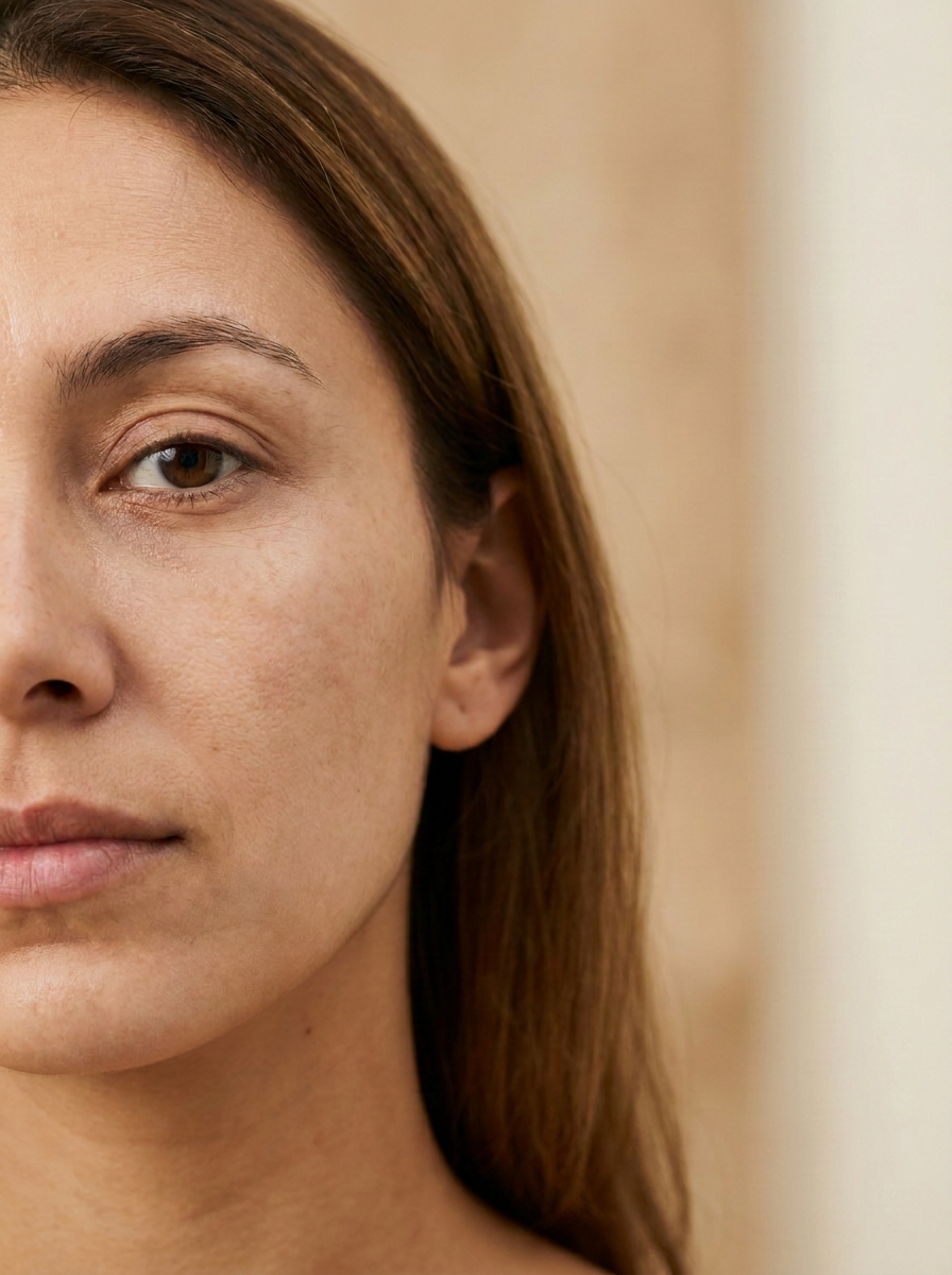 Jeune femme au teint lumineux après une séance de peeling visage en institut — vue 3